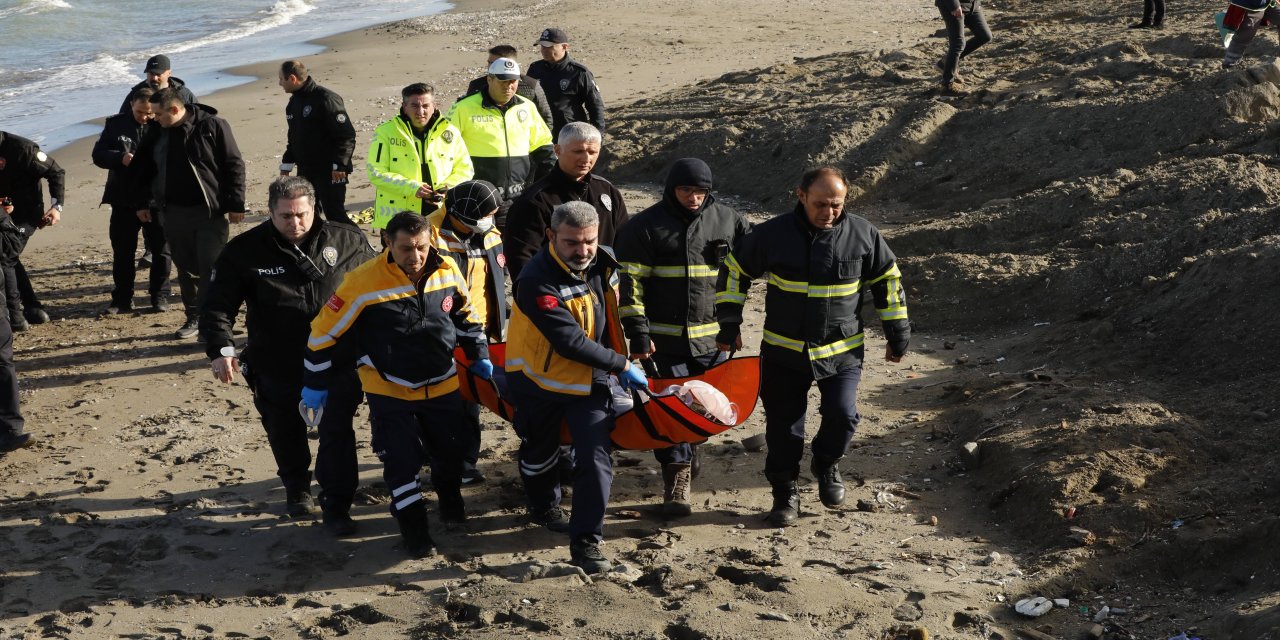 Samsun'da denizde kaybolan kişinin cansız bedenine ulaşıldı