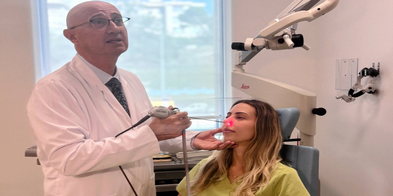 Balon yöntemi sinüzit ameliyatlarında komplikasyon riskini en aza indiriyor