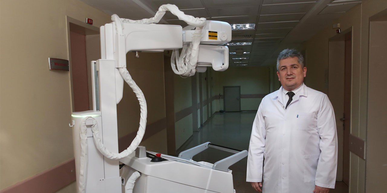 Rize'de yerli mobil dijital röntgen cihazı hizmete sunuldu