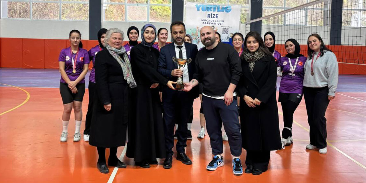 Rize’de YURTLİG Heyecanı: Filenin Sultanları ve Efeleri Belli Oldu!