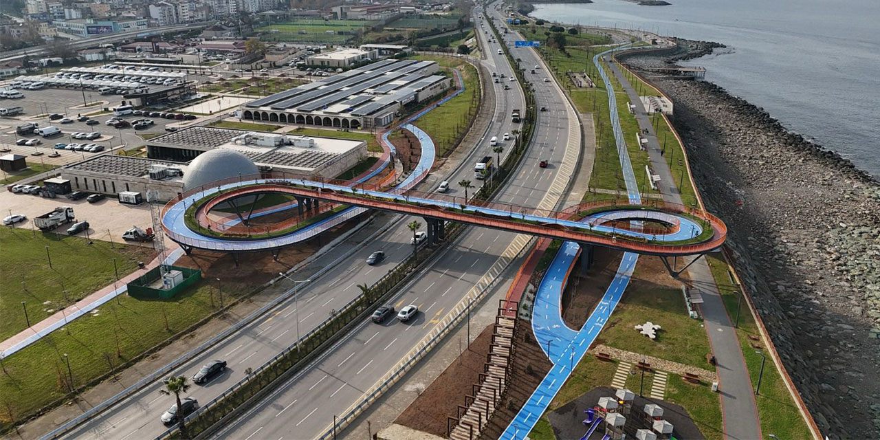 Trabzon'daki "Ekolojik Köprü" hizmete açıldı