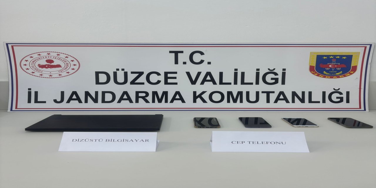 Düzce merkezli 5 ilde yapay zekayla dolandırıcılık yapanlara operasyon; 5 gözaltı