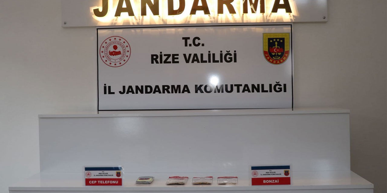 Rize'de Jandarmadan Uyuşturucu Operasyonu: 2 Gözaltı