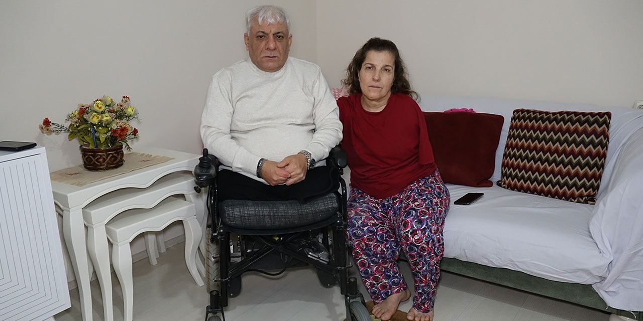 Bedensel engelli çift, birbirine ‘el ve ayak’ oldu