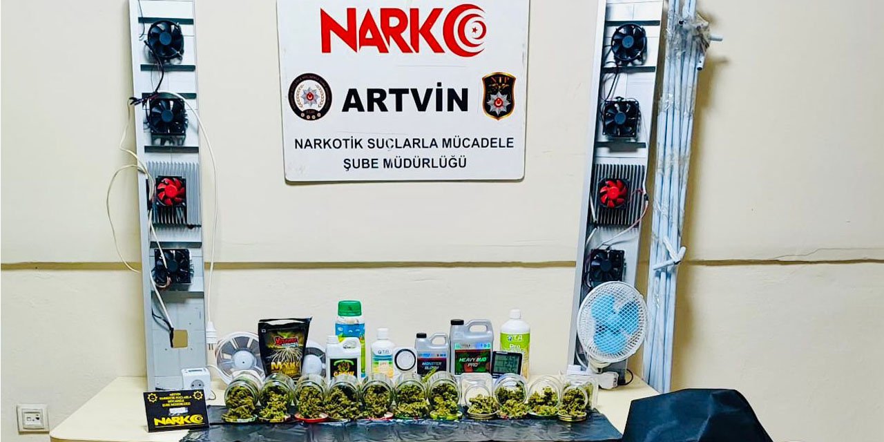 Artvin'de uyuşturucu operasyonunda 2 şüpheli adli kontrolle serbest bırakıldı