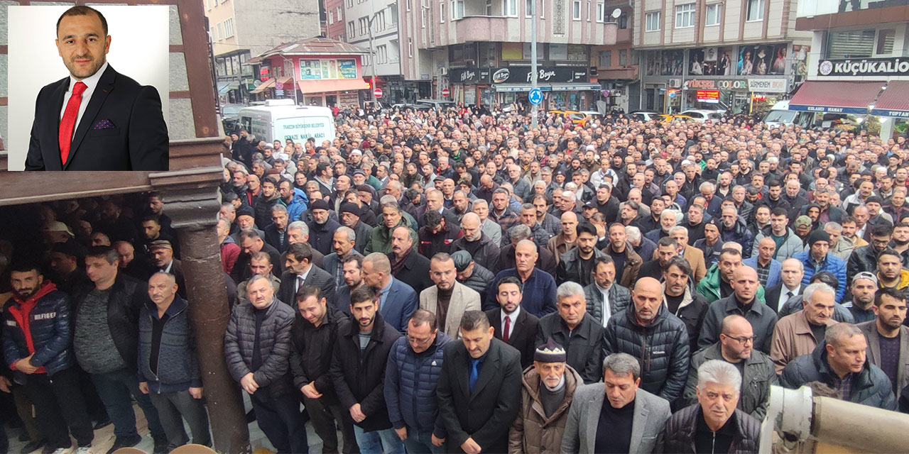 Bıçaklanarak öldürülen Sürmene eski belediye başkan yardımcısı Aydın'a son görev