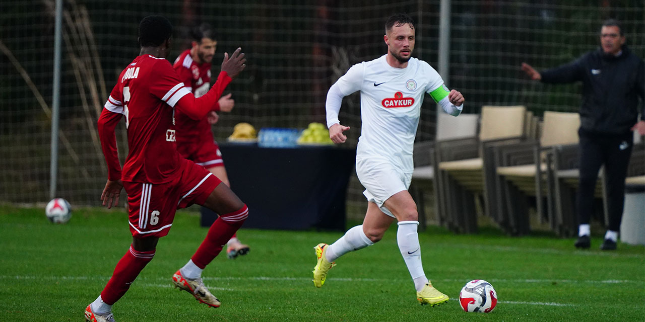 Çaykur Rizespor Antalya Kampında Kisvarda’yı 2-1'le Geçti