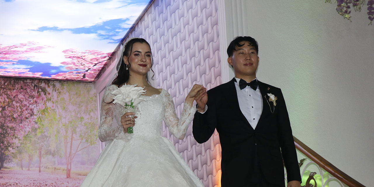 Güney Koreli damat ile Rizeli gelin dünyaevine girdi