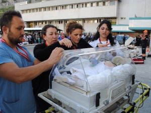 Amasya’da Hastanede Afet Tatbikatı