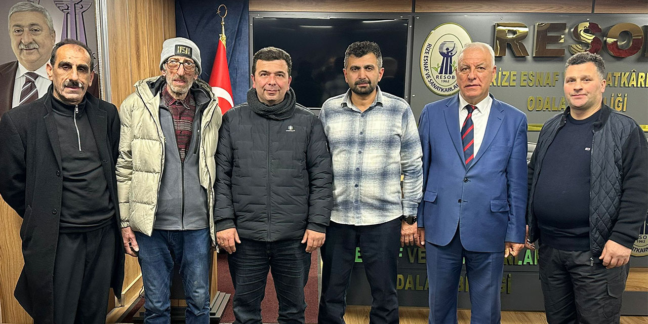 Rize Marangozlar Odası’nda Davut Soykan Güven Tazeledi