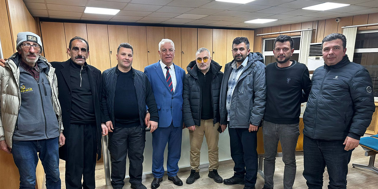 Rize Marangozlar Odası’nda Davut Soykan Güven Tazeledi