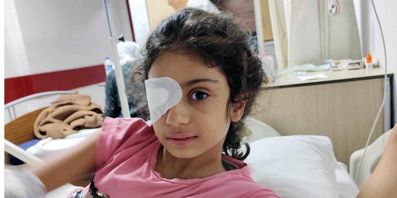 Şeyma ‘plastik’ sanılan gözlük camı kırılıp gözüne batınca sağ gözünü kaybetti; aile şikayetçi oldu