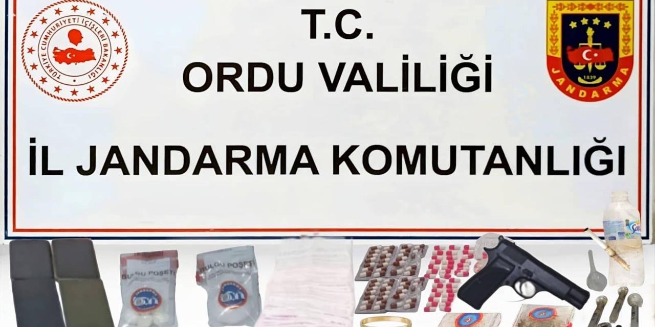 Ordu merkezli 2 ilde uyuşturucu operasyonu