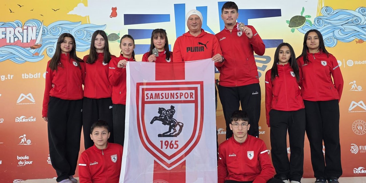 Samsunspor Bocce Takımı, Türkiye Şampiyonası’ndan derecelerle döndü