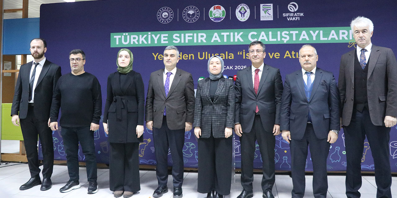 Rize'de "Sıfır Atık Çalıştayı" düzenlendi