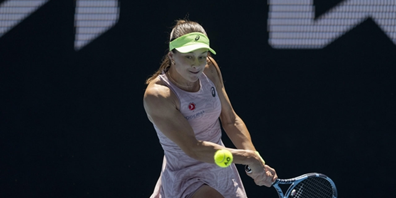 Milli tenisçi Zeynep Sönmez, Avustralya Açık'a 3. turda veda etti