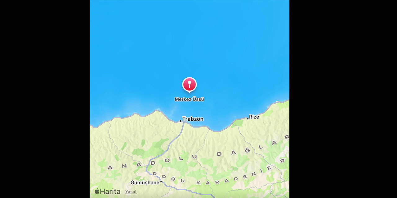 Trabzon'da Deprem, Rize de Sallandı