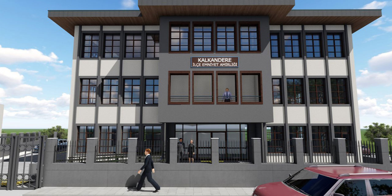 Kalkandere’ye Yeni Emniyet Amirliği Binası İnşa Ediliyor