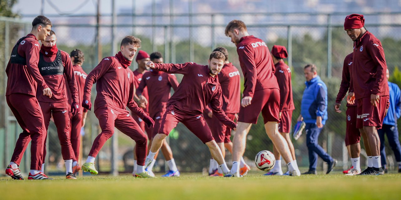 Trabzonspor, Antalyaspor maçının hazırlıklarına devam etti