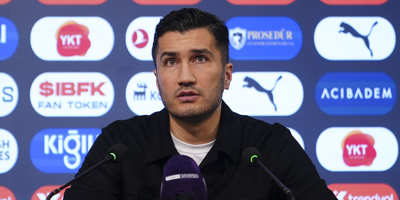 Başakşehir Teknik Direktörü Nuri Şahin: "İkinci yarı için üzgünüm"