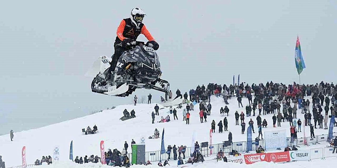 Rize'de Düzenlenen SNX Türkiye Dünya Kar Motosikleti Şampiyonası’nda Günün Programı