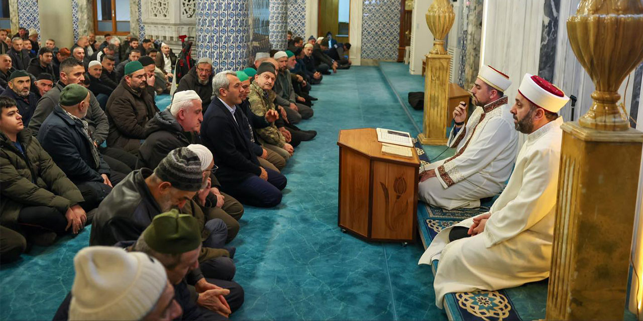 Berat Gecesi Rize’de Dualarla İdrak Edildi