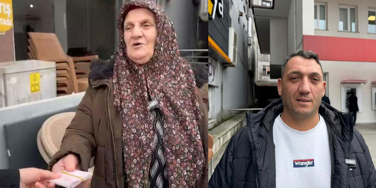 Rize’de 'insanlık ölmemiş' dedirten hareket