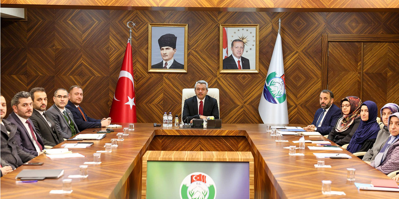 Rize’de Manevi Danışmanlarla Ramazan Hazırlıkları Değerlendirildi