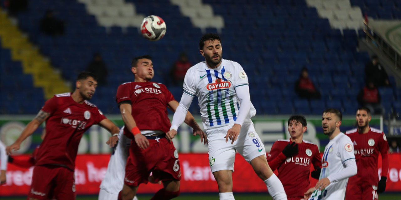 Rize'de Sürpriz Beraberlik: Çaykur Rizespor ile Beyoğlu Yeni Çarşı Yenişemedi