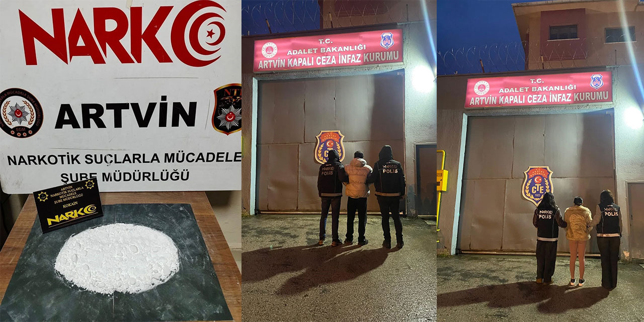 Sarp Sınır Kapısı’nda 1 milyon TL değerinde kokain ele geçirildi