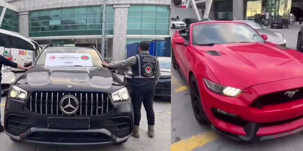 Sarp Gümrük Kapısı'ndan usulsüz geçirilen 65 lüks araca el konuldu: 22 gözaltı