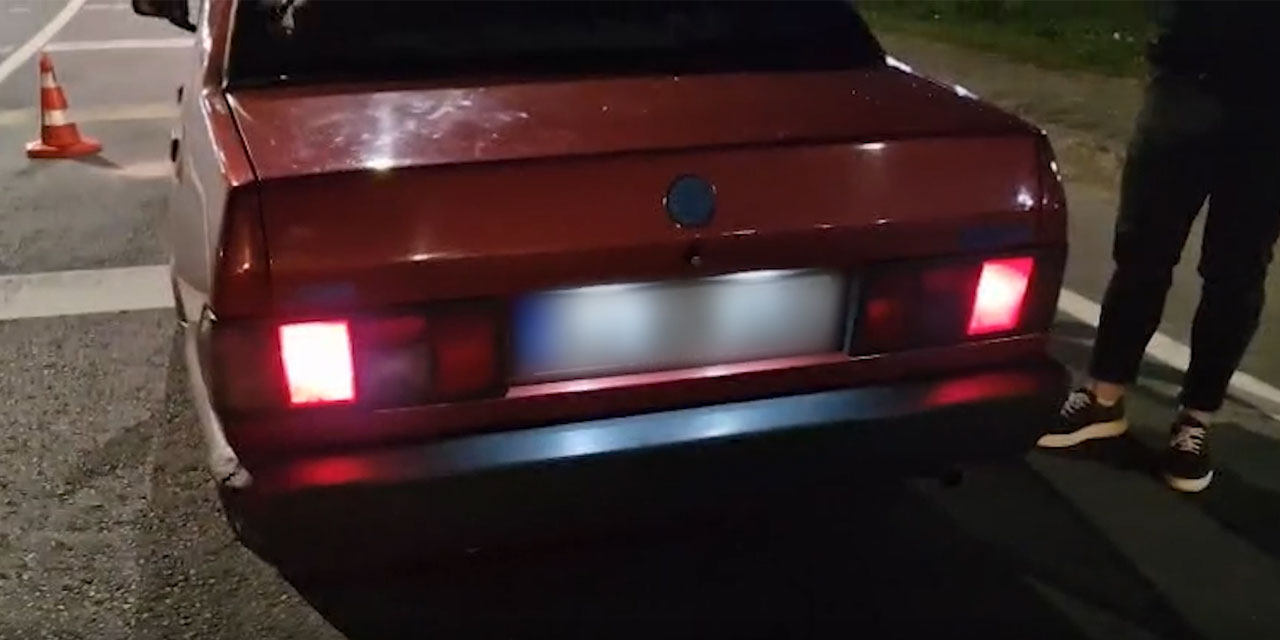 Rize'de Trafik Denetimlerinde 356 Araç Sürücüsüne Ceza Kesildi