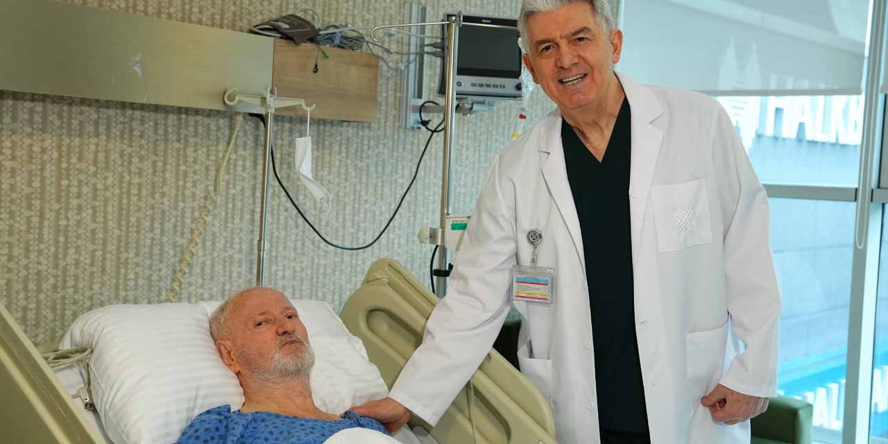 12 santimlik anevrizma kapalı yöntemle onarıldı