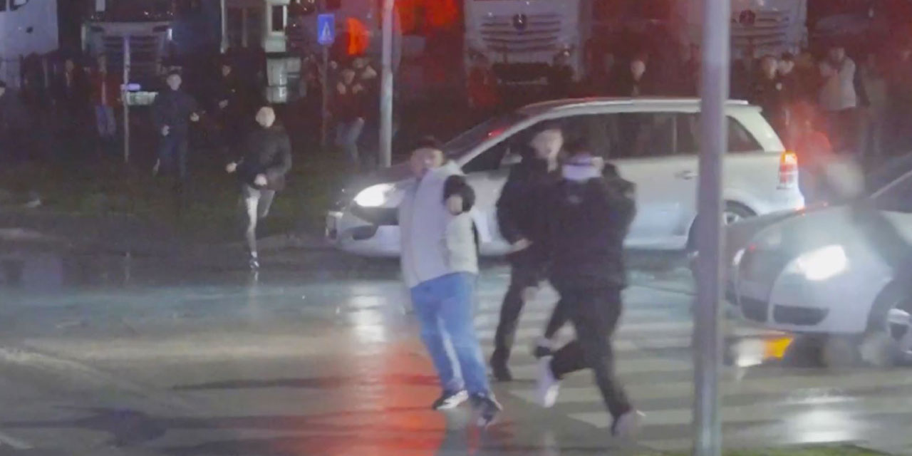 Trabzonspor’un takım otobüsüne saldırı anları kamerada