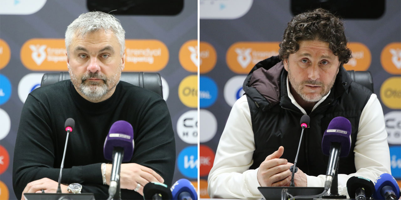 Samsunspor - Trabzonspor maçının ardından Thomas Reis ve Fatih Tekke’den değerlendirmeler