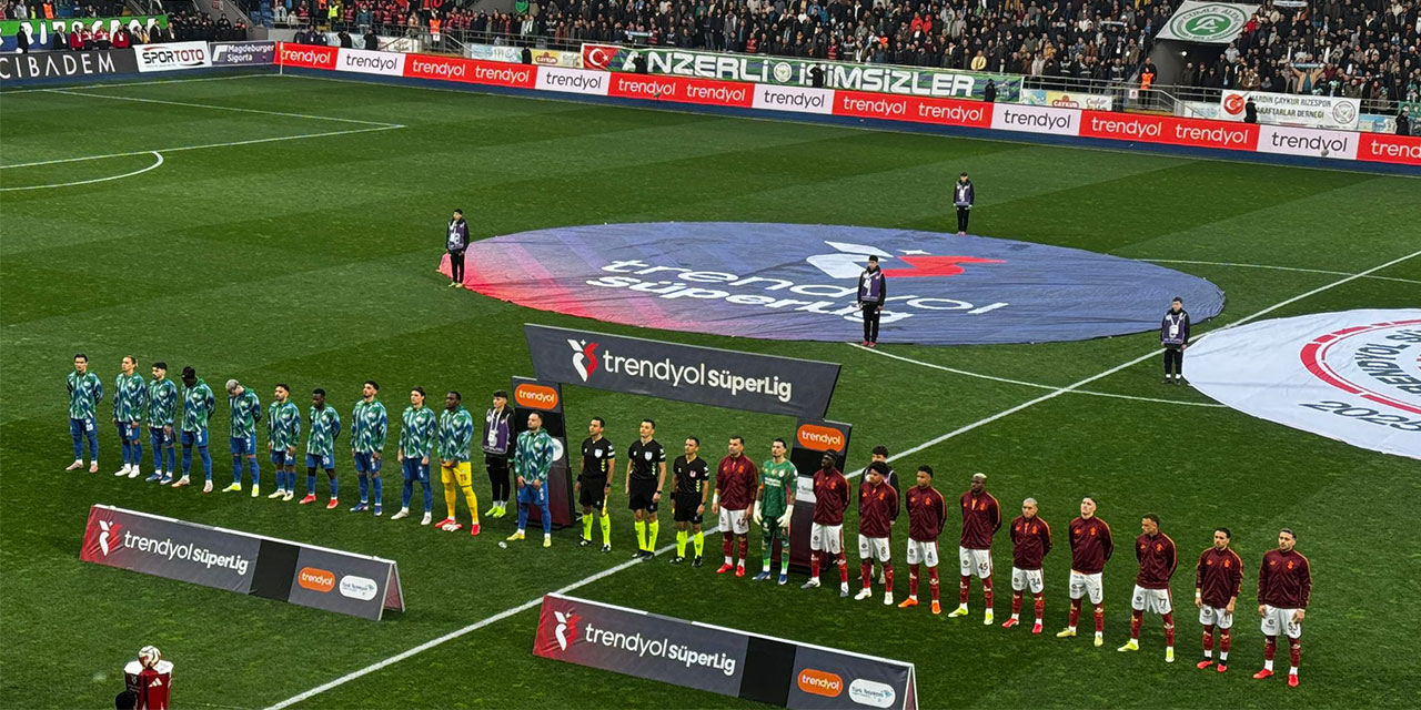 Galatasaray’ın Çaykur Rizespor Maçı İlk 11’i Belli Oldu