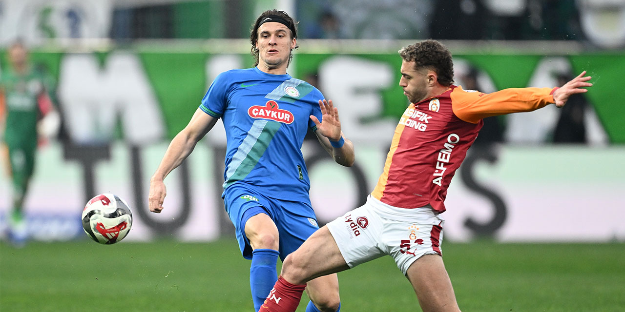 Çaykur Rizespor Galatasaray'a farklı kaybetti: Atmaca, 5 maçtır galibiyete hasret