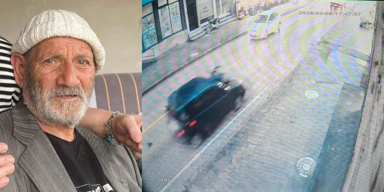 Ordu'da otomobilin çarptığı yaşlı adam hayatını kaybetti... Kaza anı kamerada