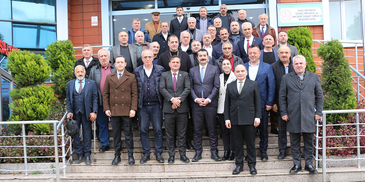 Rize'de muhtarlara yönelik denetimli serbestlik bilgilendirme toplantısı yapıldı