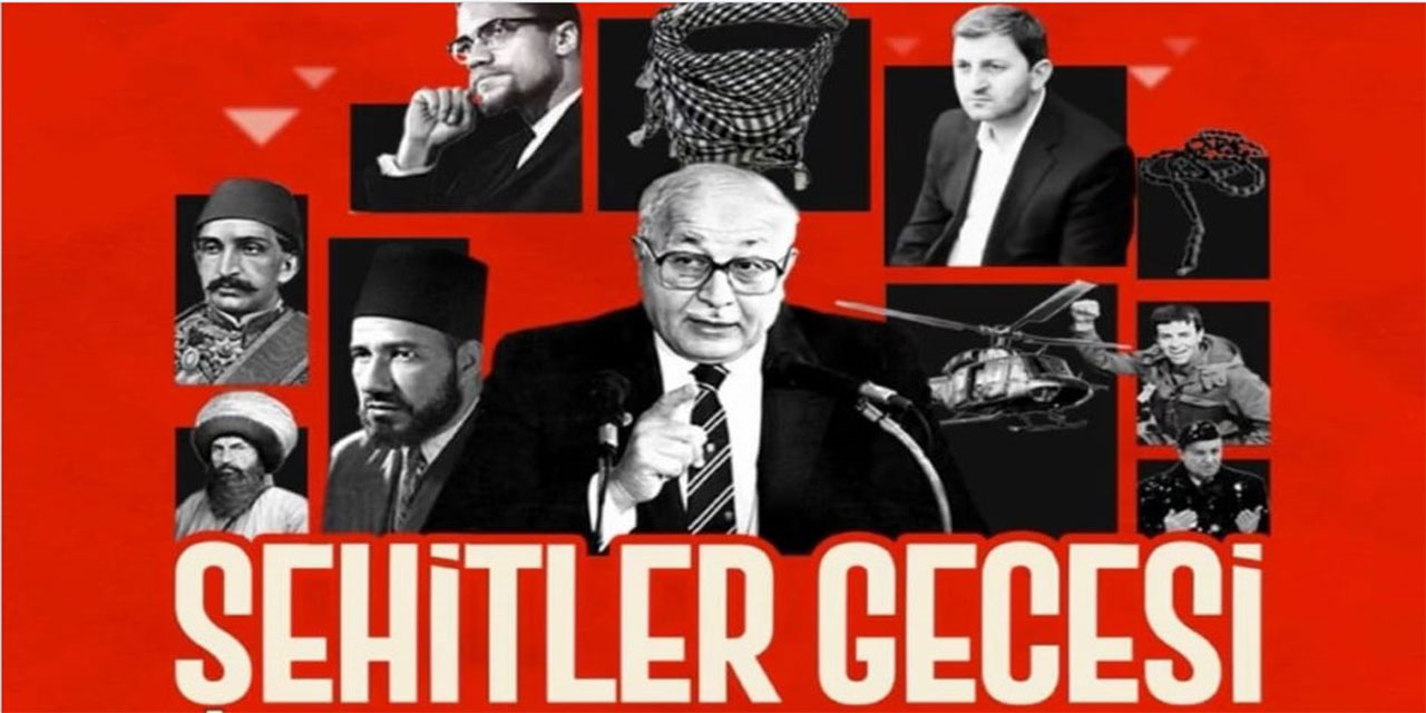 Rize'de "Şehitler Gecesi" Programı Düzenleniyor