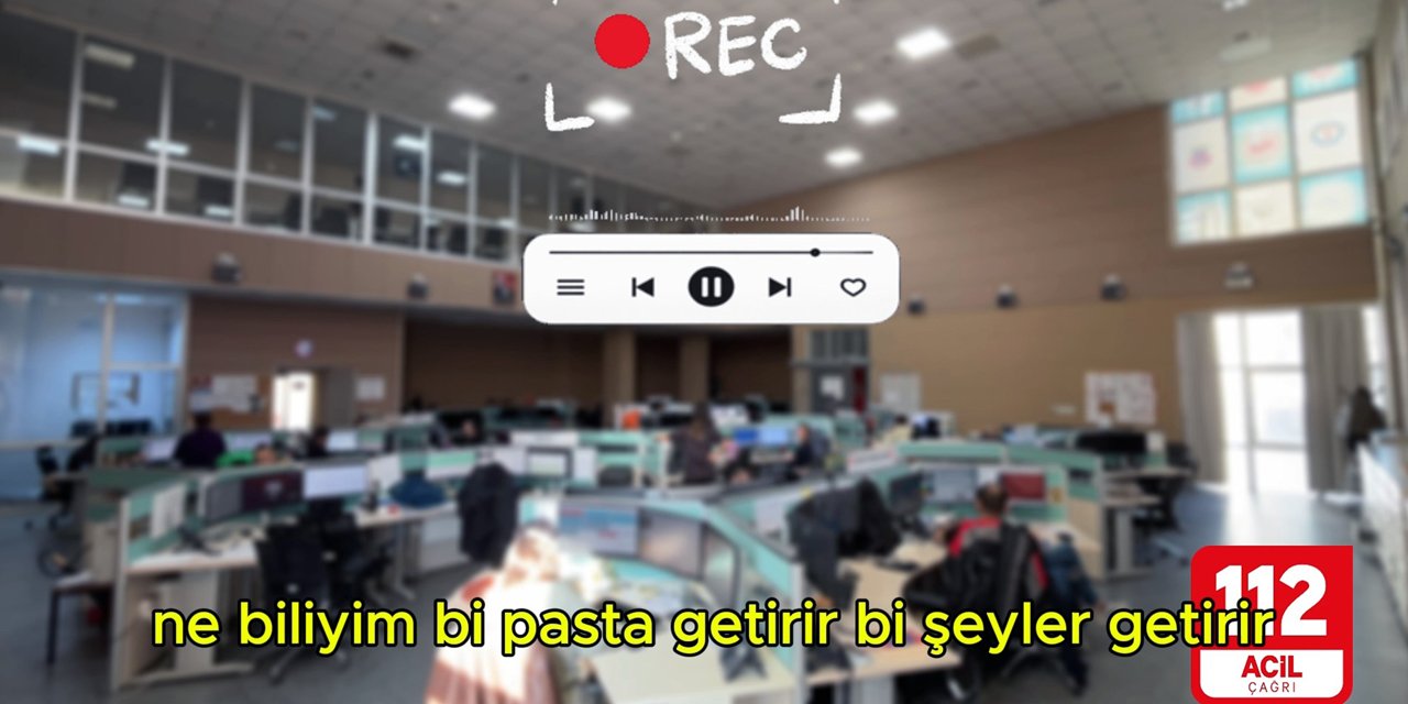 Sevgililer gününde 112 Çağrı Merkezinden pasta istedi, 1882 TL ceza yedi