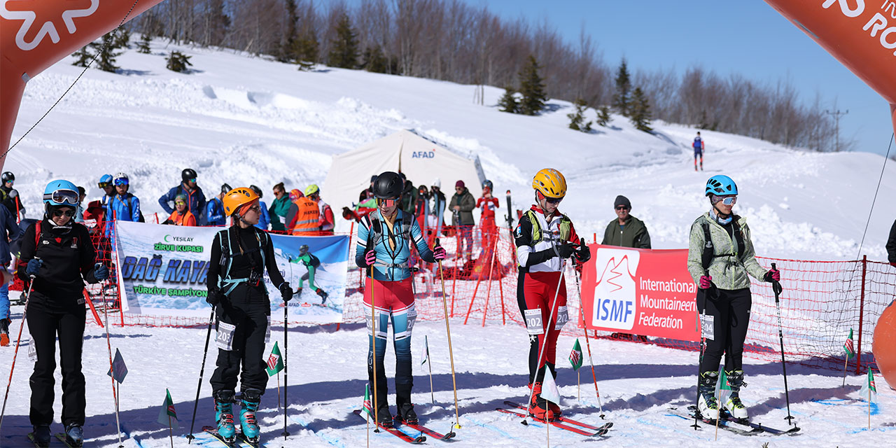 Yeşilay Zirve Kupası Dağ Kayağı Türkiye Şampiyonası, Rize'de tamamlandı