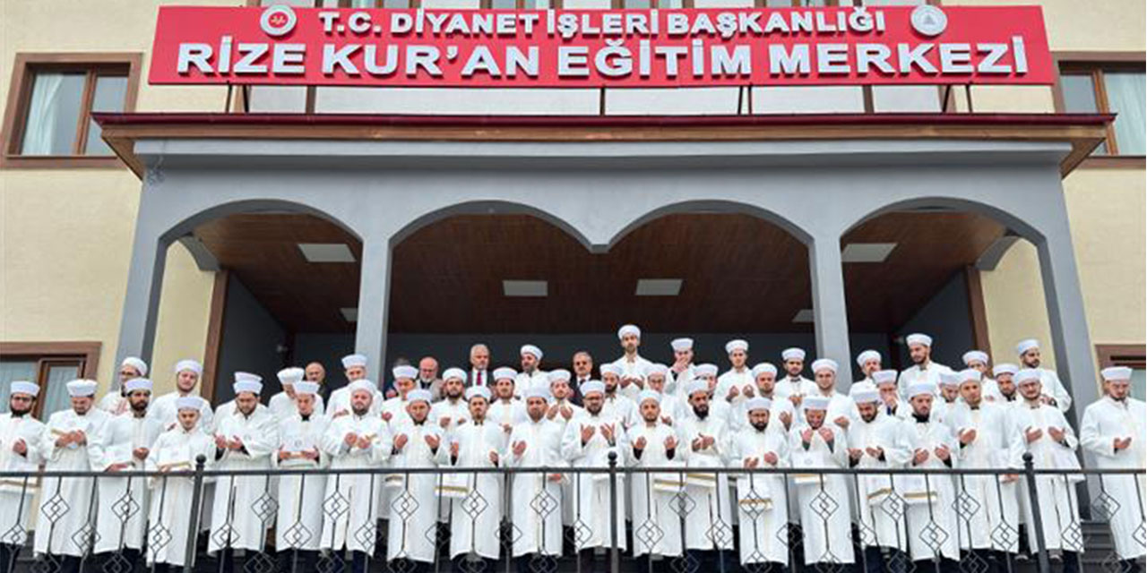 Rize’de 48 Din Görevlisi Törenle Göreve Başladı