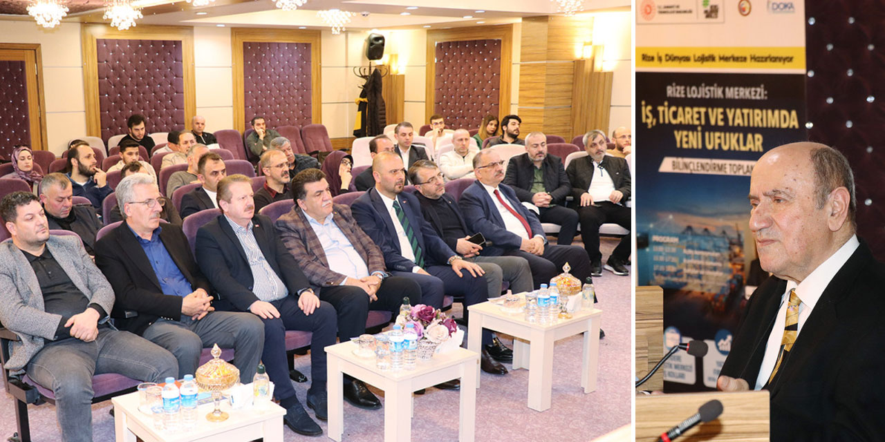 Rize’nin Yeni Ticaret Rotası Şekilleniyor: Lojistik Merkez İçin "Yeni Ufuklar" Toplantısı
