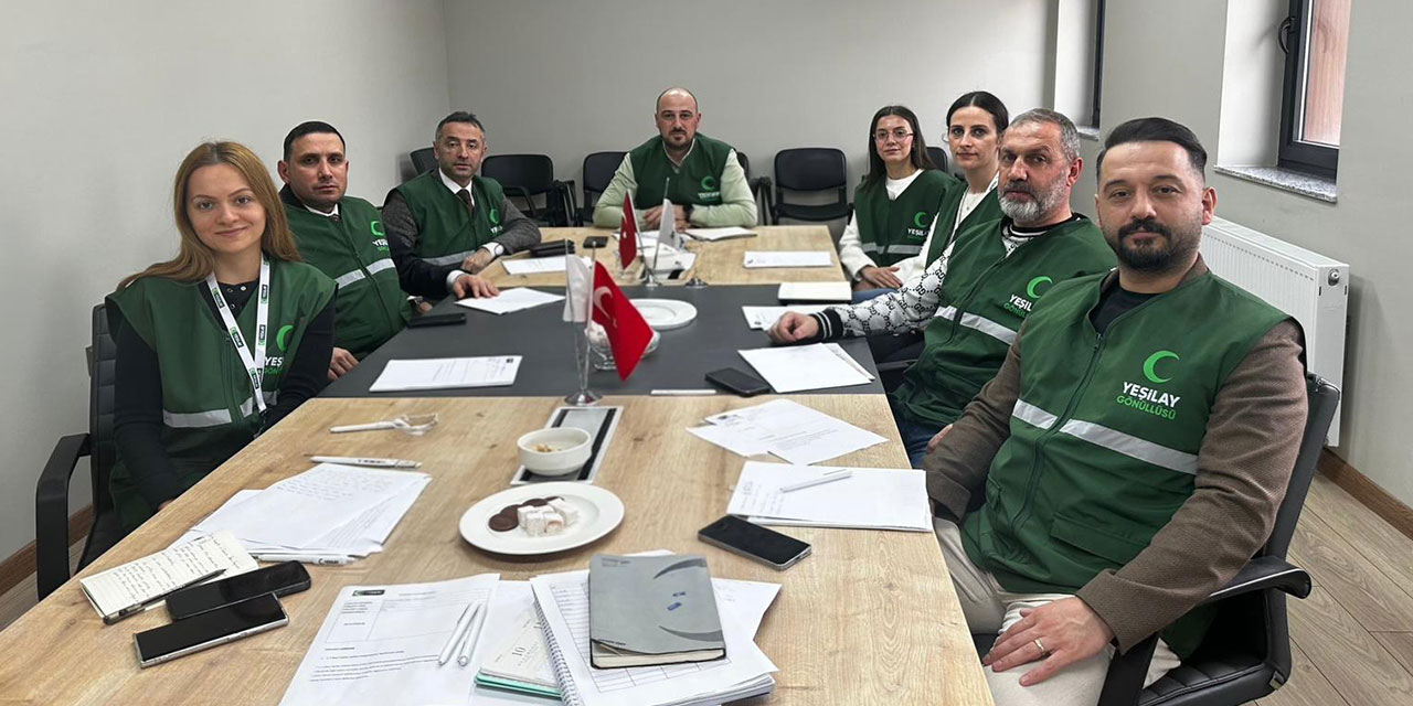 Rize'de 1–7 Mart Yeşilay Haftası Hazırlıkları İçin İstişare Toplantısı Düzenlendi