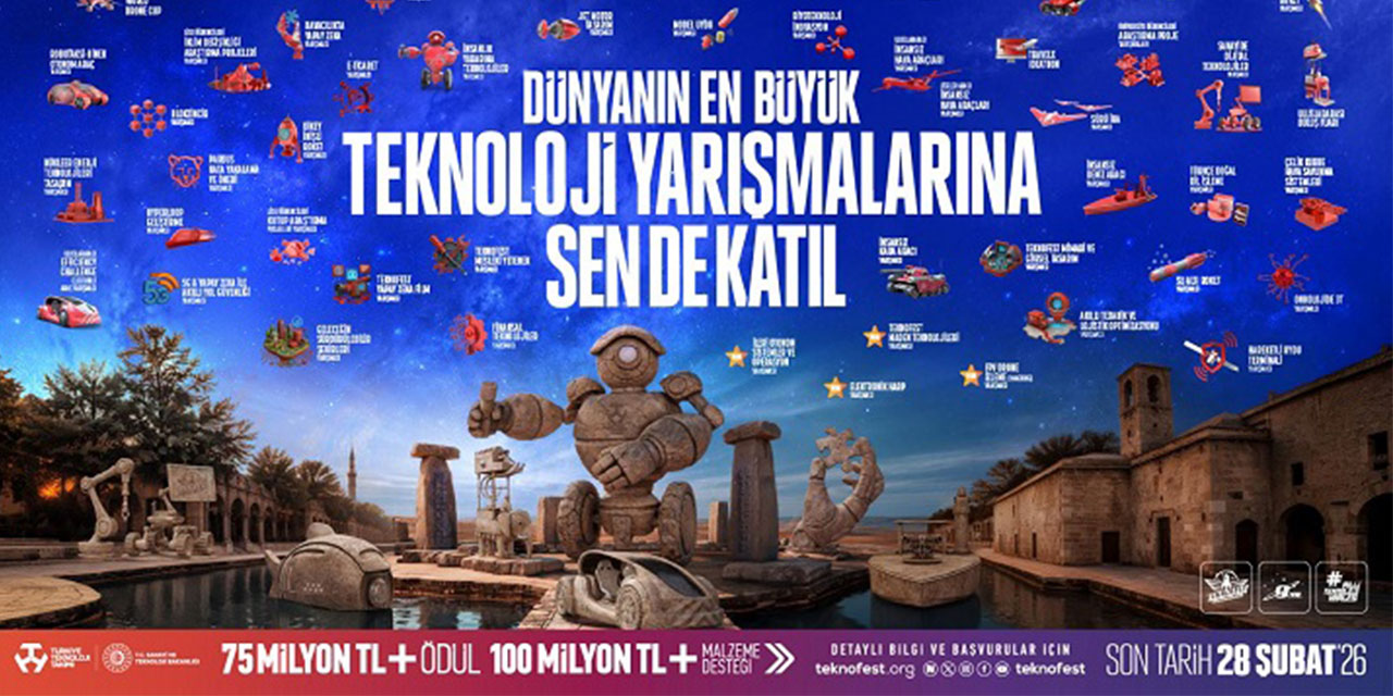 TEKNOFEST 2026'daki teknoloji yarışmalarına başvurular devam ediyor