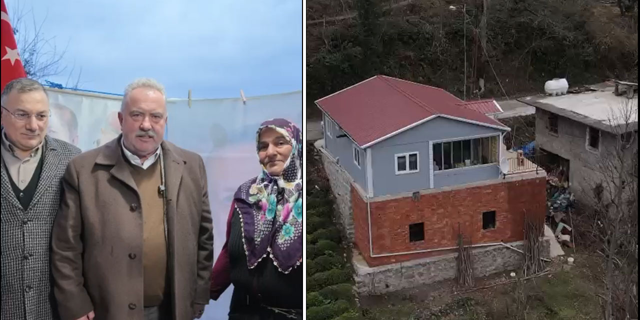 Rize’de Gönül Köprüsü: Ramazan’da Verilen Söz Tutuldu, Aile Yeni Yuvasına Kavuştu