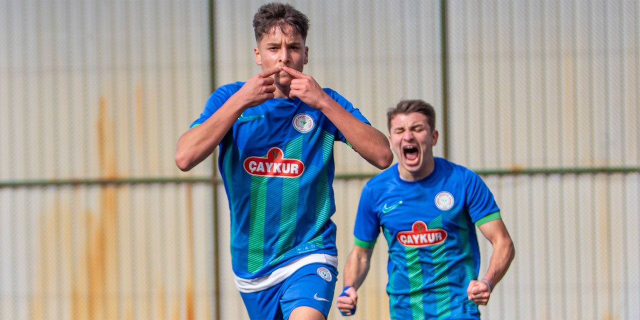 Çaykur Rizespor U17'den net galibiyet: 3-0