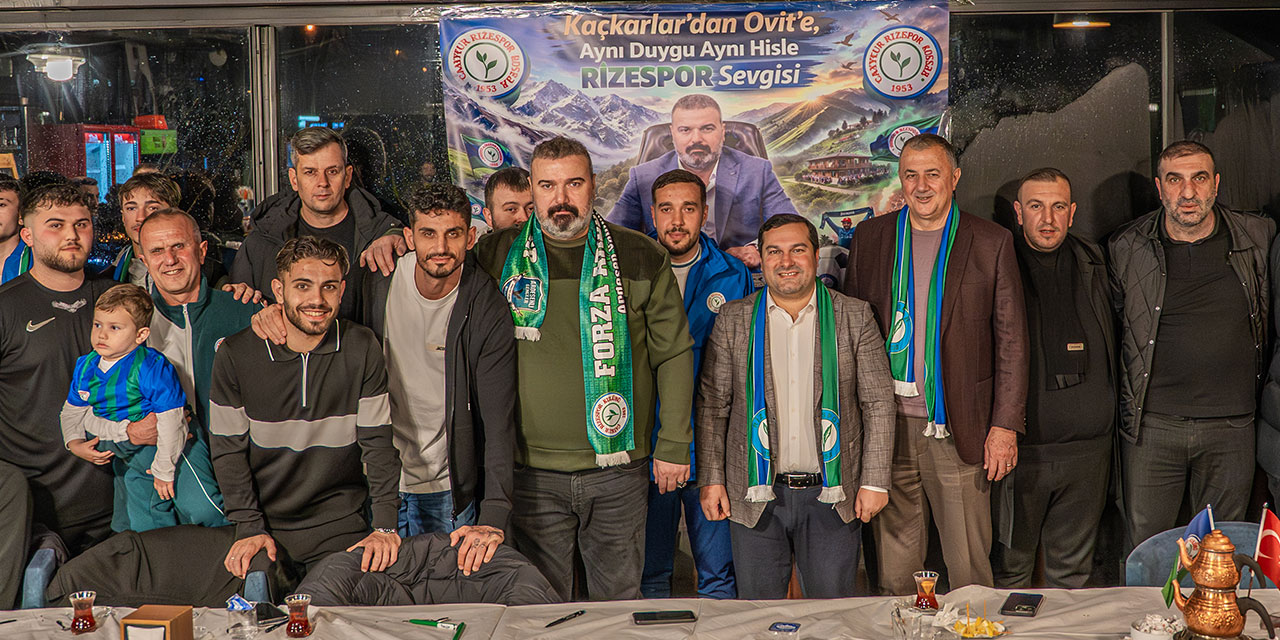 Ardeşen’de Rizespor Rüzgarı: “Aynı Duygu, Aynı Hisle” Tek Yürek!