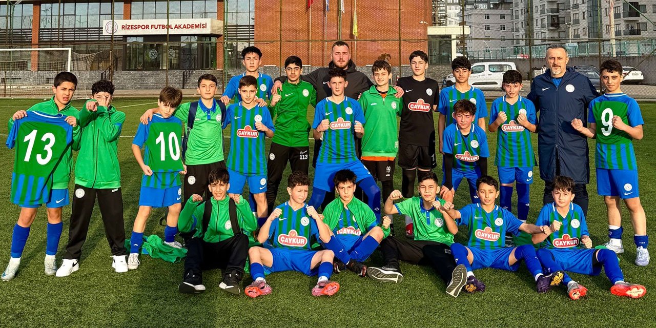 Çaykur Rizespor U13, Sebat Gençlik’i 4 golle geçti